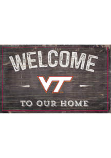 Virginia Tech Hokies Welcome to our Home Sign