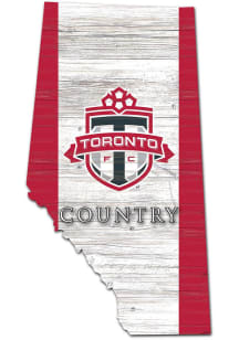 Toronto FC USA Shape Flag Cutout Sign