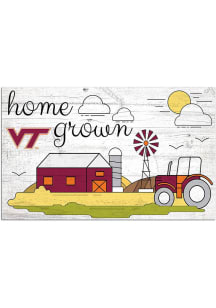 Virginia Tech Hokies Home Grown Sign