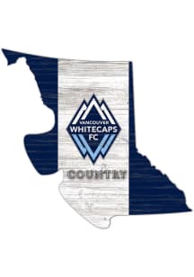 Vancouver Whitecaps FC USA Shape Flag Cutout Sign