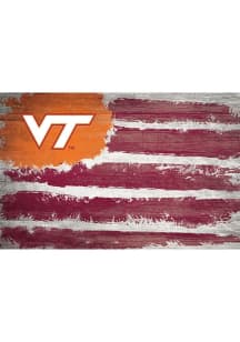 Virginia Tech Hokies Flag 17x26 Sign