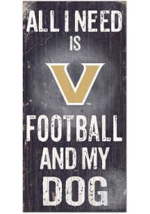 Vanderbilt Commodores Football and My Dog Sign