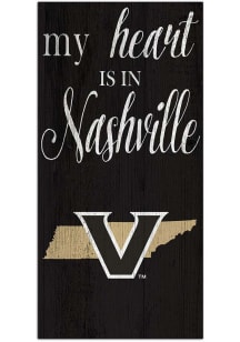 Vanderbilt Commodores My Heart State Sign