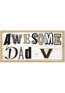 Vanderbilt Commodores Awesome Dad Sign