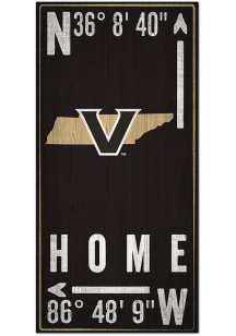 Vanderbilt Commodores Coordinate Sign