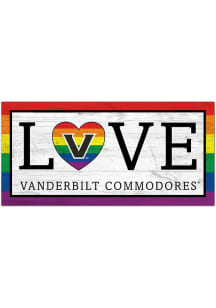 Vanderbilt Commodores LGBTQ Love Sign