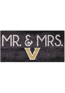 Vanderbilt Commodores Mr and Mrs Sign