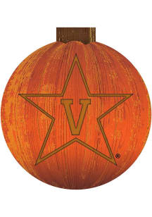 Vanderbilt Commodores Halloween Pumpkin Sign