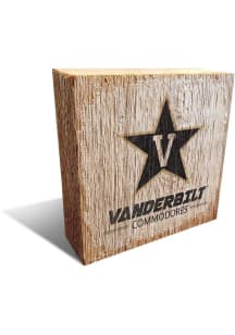 Vanderbilt Commodores Logo Block Sign