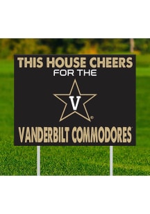 Vanderbilt Commodores This House Cheers For Yard Sign