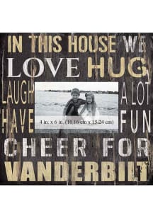 Vanderbilt Commodores In This House 10x10 Picture Frame