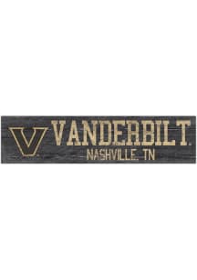 Vanderbilt Commodores 6x24 Sign