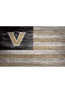 Vanderbilt Commodores Distressed Flag Picture Frame