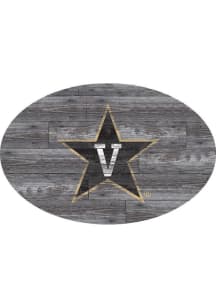 Vanderbilt Commodores 46 Inch Distressed Wood Sign
