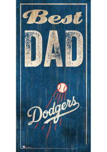 Los Angeles Dodgers Best Dad Sign