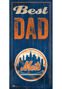 New York Mets Best Dad Sign