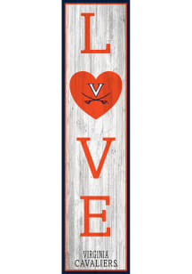 Virginia Cavaliers 24 Inch Love Leaner Sign