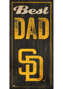 San Diego Padres Best Dad Sign