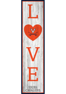 Virginia Cavaliers 48 Inch Love Leaner Sign