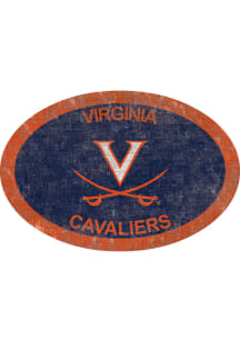 Virginia Cavaliers 46 Inch Oval Team Sign