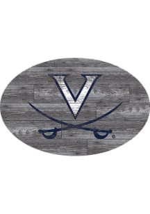 Virginia Cavaliers 46 Inch Distressed Wood Sign