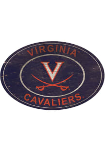 Virginia Cavaliers 46 Inch Heritage Oval Sign