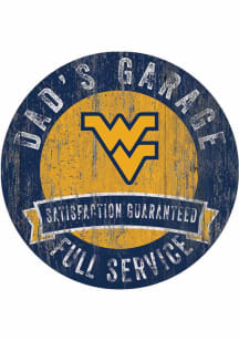 West Virginia Mountaineers Dads Garage Sign