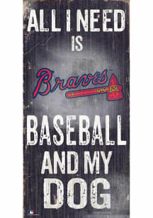 Atlanta Braves Baseball and My Dog Sign