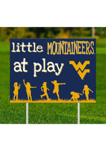West Virginia Mountaineers Little Fans at Play Yard Sign