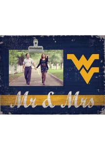 West Virginia Mountaineers Mr and Mrs Clip Picture Frame