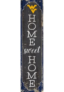 West Virginia Mountaineers 24 Inch Home Sweet Home Leaner Sign