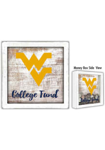 West Virginia Mountaineers College Fund Box Sign