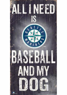Seattle Mariners Baseball and My Dog Sign