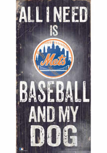 New York Mets Baseball and My Dog Sign