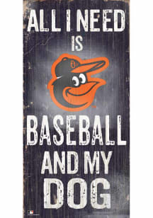 Baltimore Orioles Baseball and My Dog Sign
