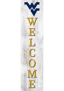 West Virginia Mountaineers 48 Inch Welcome Leaner Sign