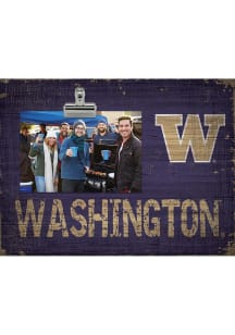 Washington Huskies Team Clip Picture Frame