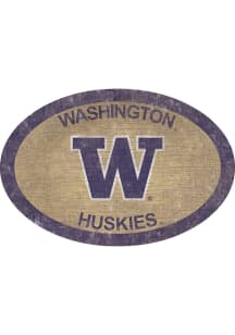 Washington Huskies 46 Inch Oval Team Sign