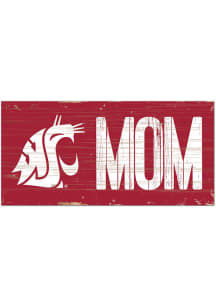 Washington State Cougars MOM Sign