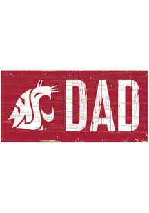 Washington State Cougars DAD Sign