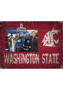 Washington State Cougars Team Clip Picture Frame