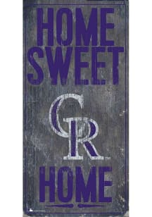 Colorado Rockies Home Sweet Home Sign