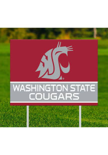 Washington State Cougars Team Yard Sign
