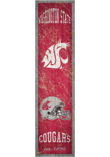 Washington State Cougars Heritage Banner 6x24 Sign