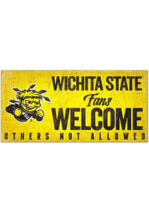 Wichita State Shockers Fans Welcome 6x12 Sign