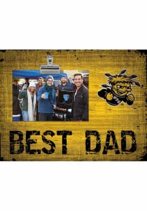 Wichita State Shockers Best Dad Clip Picture Frame