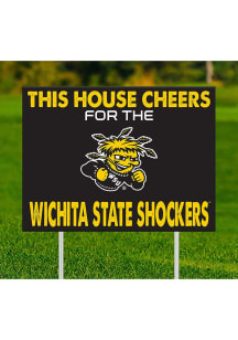 Wichita State Shockers This House Cheers For Yard Sign