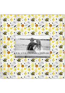 Wichita State Shockers Floral Pattern Picture Frame