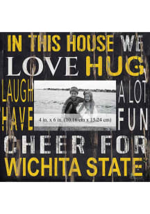 Wichita State Shockers In This House 10x10 Picture Frame