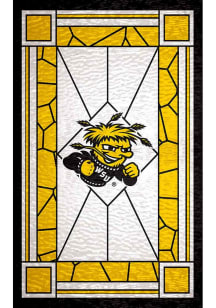 Wichita State Shockers Stained Glass Sign